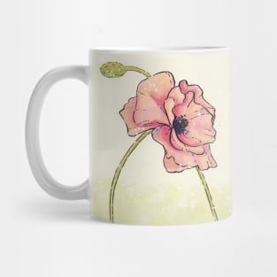 Pastel poppy Mug